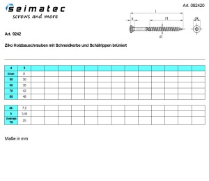 Vorschau: Terrassendielen Schrauben TX Edelstahl A4 brüniert - FH-DIY Vorschau: Terrassendielen Schrauben TX Edelstahl A4 brüniert - FH-DIY