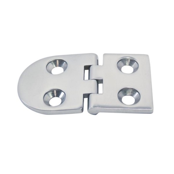 Scharnier Möbelscharnier Edelstahl A4 70x40x3,5 mm #8928