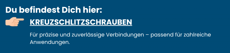 Kategorie-Kreuzschlitzschrauben