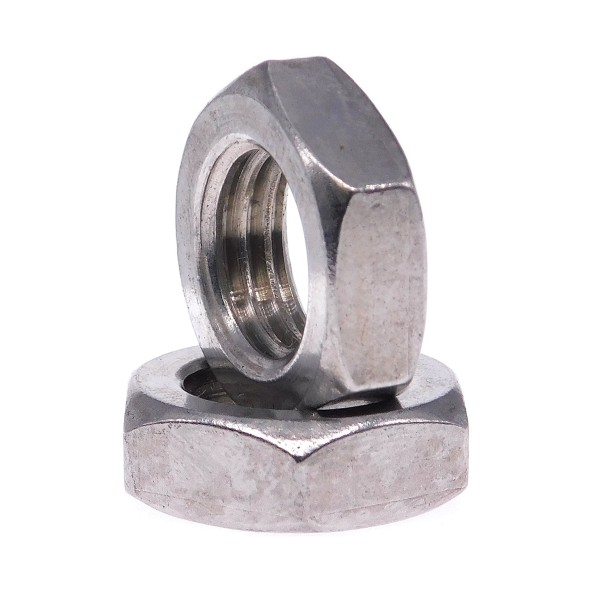 DIN 936 Sechskantmuttern niedrige Form Edelstahl A2