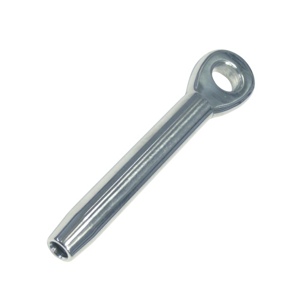 Drahtseil Terminal mit Rundauge aus Edelstahl A4