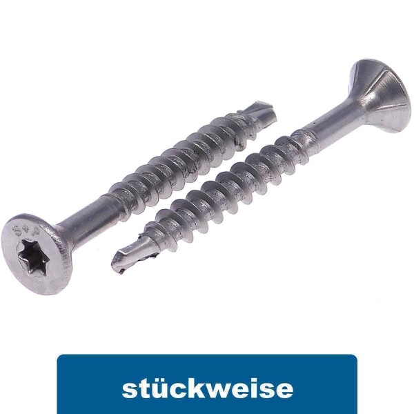 Schrauben für Holzkonstruktion Senkkopf Edelstahl 1.4006 #9244